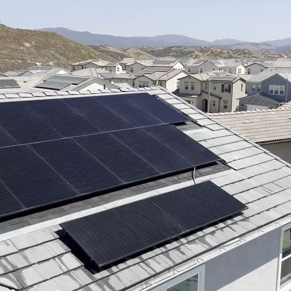 Solar panel cleaning by Aurix Solar Cleaning